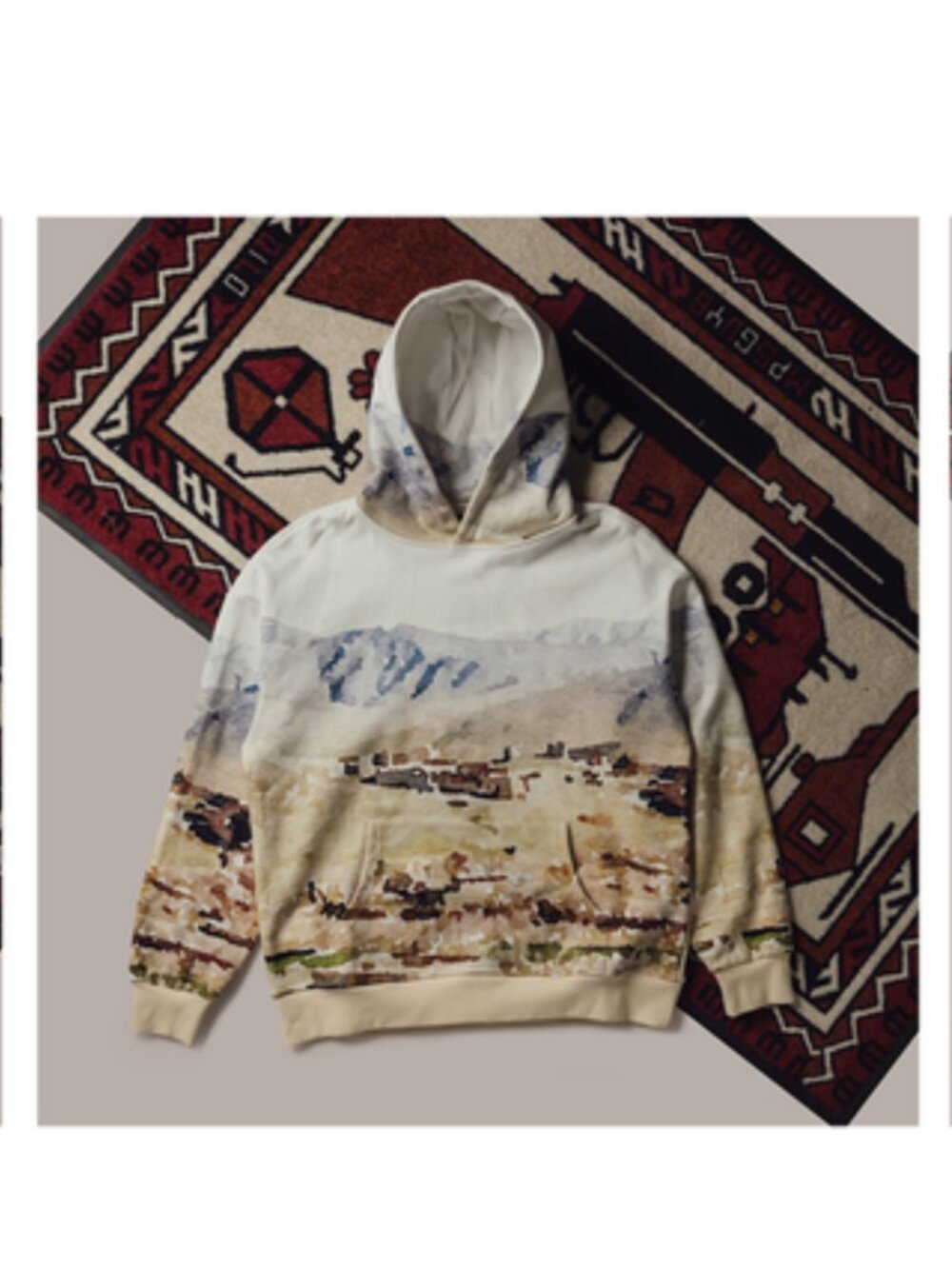 QILO Tactical Ghazni Hoodie - 'From Kabul With Love' Collection